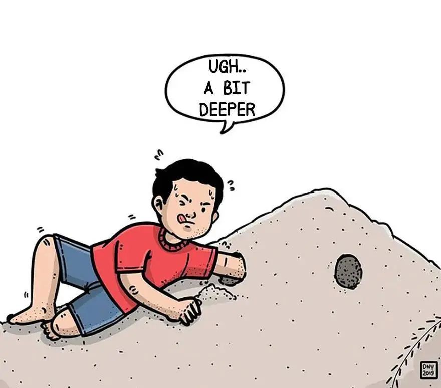 someone16buying comic books in bookstores17jumping on a pile of