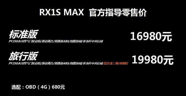 ����������RX1S MAX�������������ۼ�16980Ԫ��