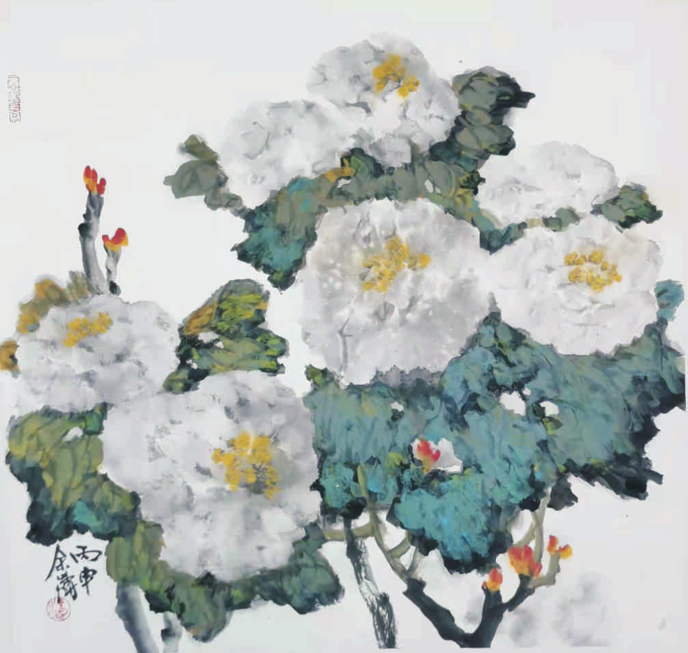 陕西西安知名画家余涛老师作品欣赏