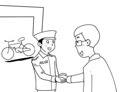 因为是无意行为,民警对收废品人员进行了批评教育,之后将车子物归原主