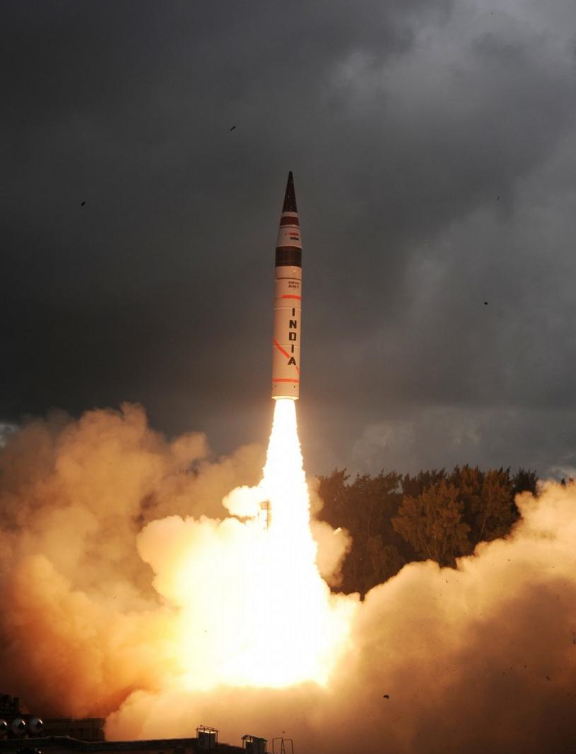 飞行速度为24马赫,射程约为5500 千米,印度部署这款导弹有何深意?