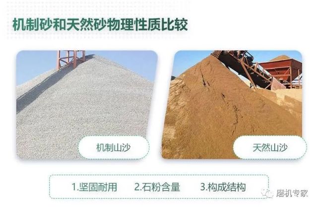 机制砂与河沙区别有多大