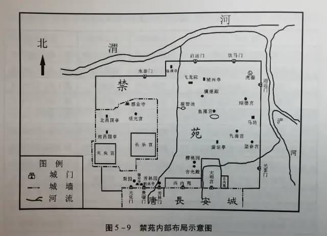 禁苑里最著名的莫过于"感业寺.