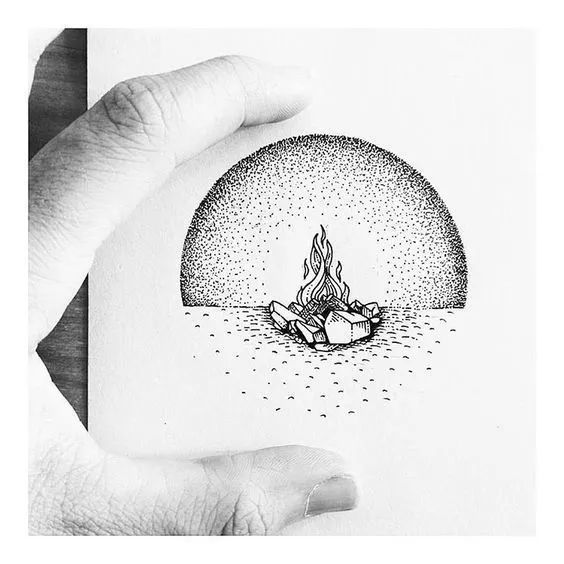 黑白画来一组圆形构图吧