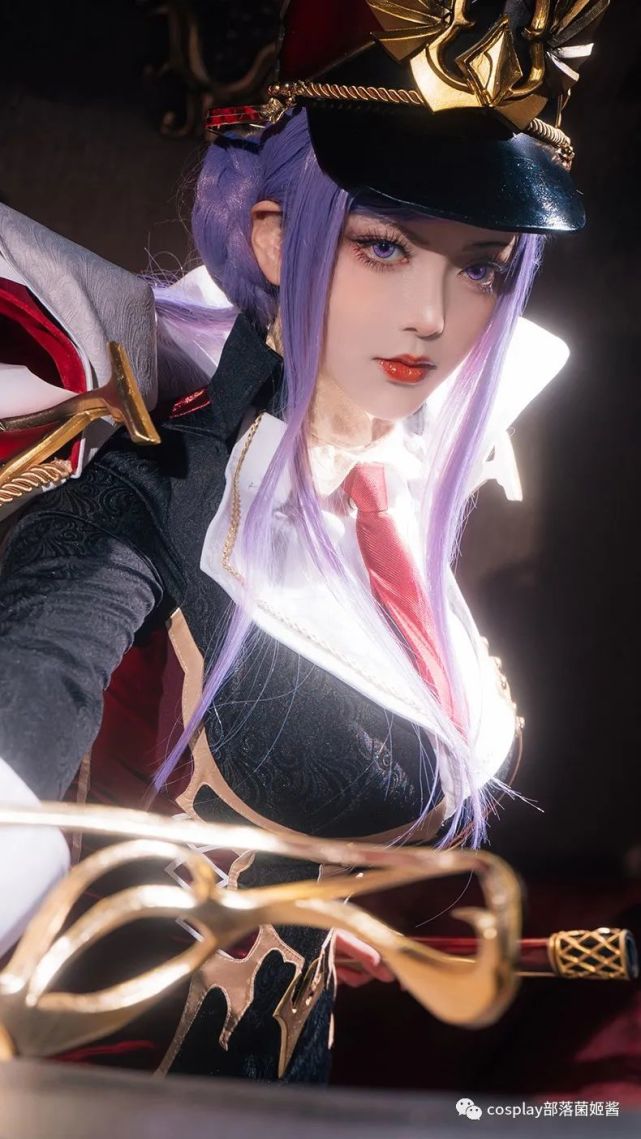 cos:梦幻模拟战铁血总帅cos正片@67枣糕