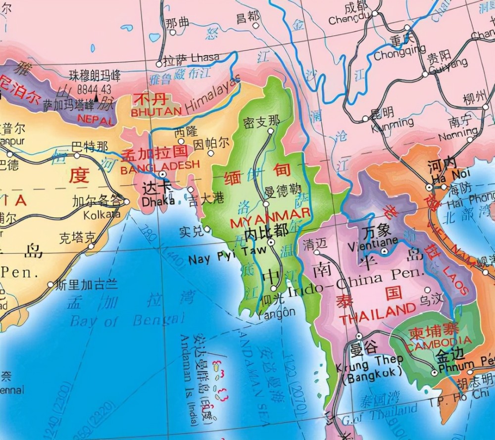 缅甸佤邦有一块飞地,如何与飞地进行交通联系?_腾讯新闻