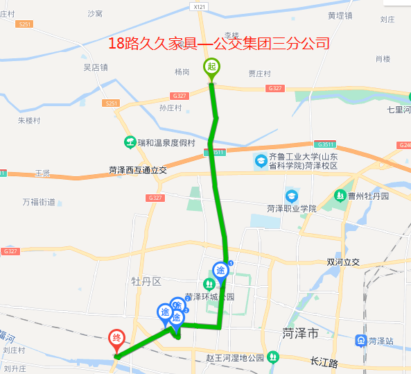 菏泽火车站地图图片