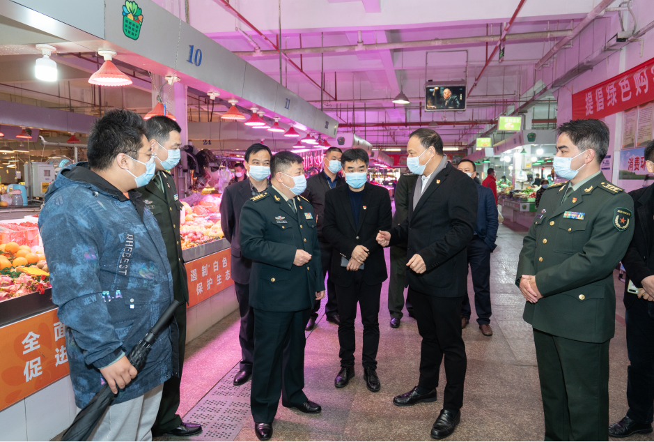 嘉兴市委常委,军分区政委于昕带队赴嘉兴港区督导检查疫情防控工作