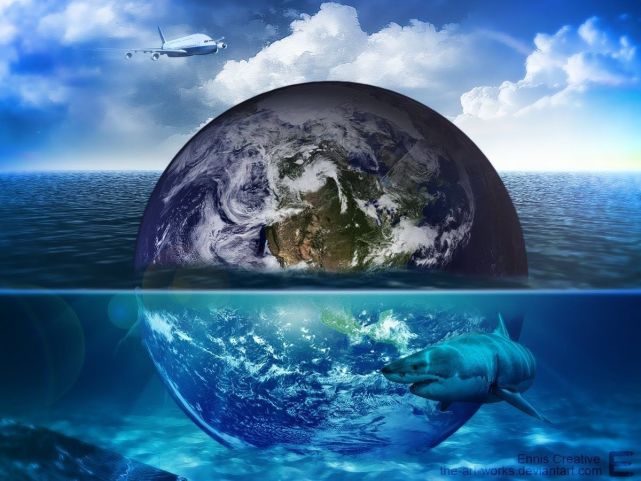 海平面上升66米中国哪些城市会消失值得所有人深思