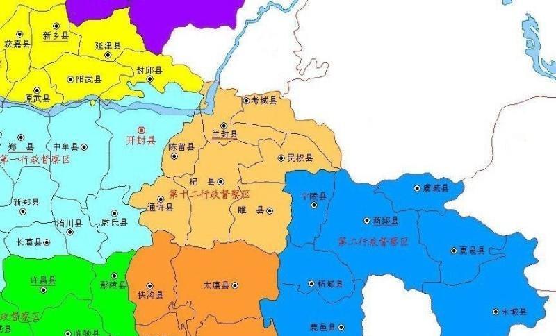 兰考县乡镇分布图图片