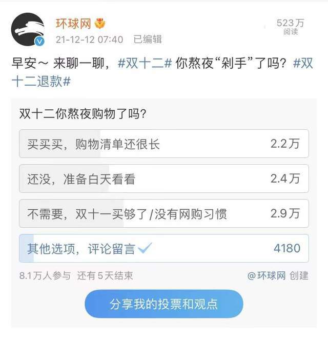 “史上***凉”双十二来了？消费者：早就麻了 电商 第3张