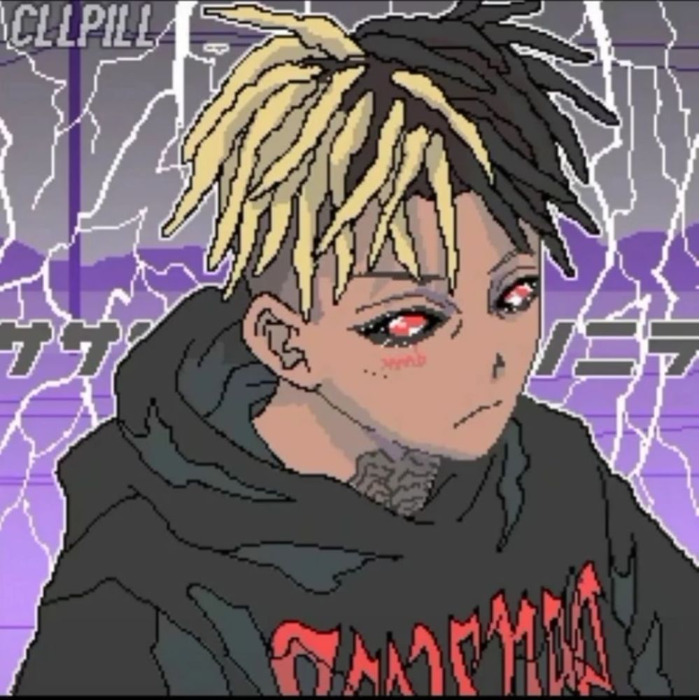 像素风男头吹灭读书灯一身都是月