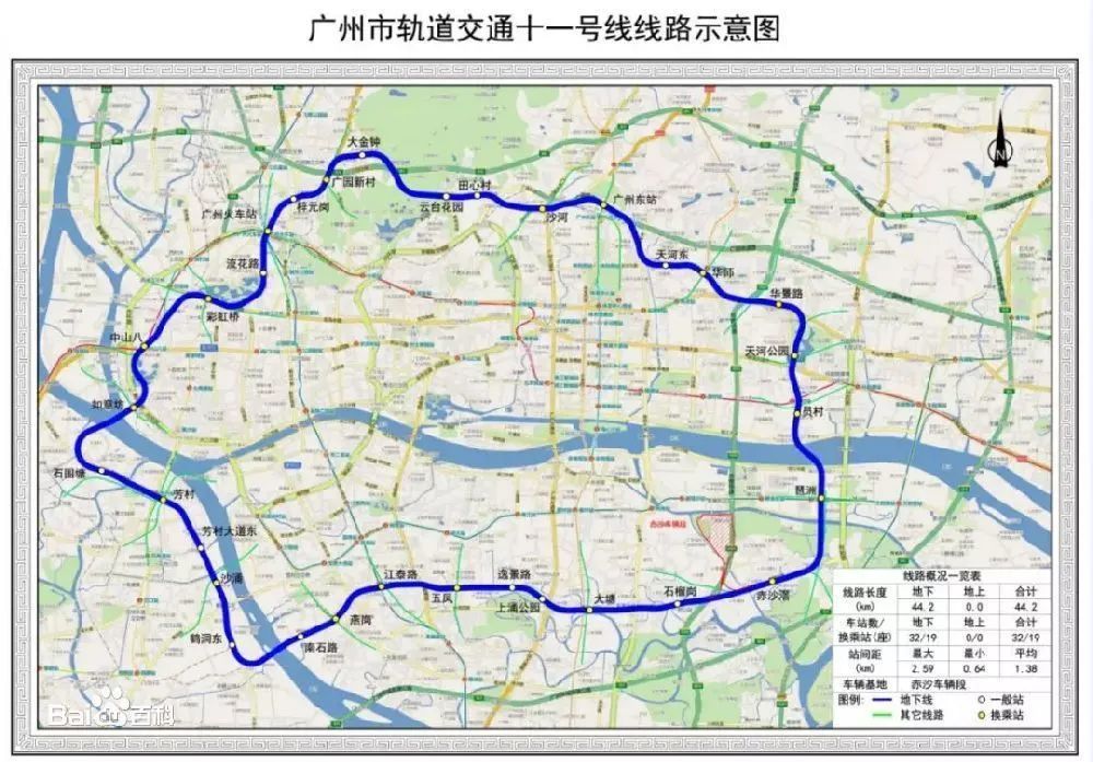 广州11条在建地铁进度刷新