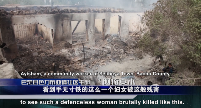 巴楚县色力布亚镇社区干部阿依夏木回忆了当时的场景,"去了案发现场