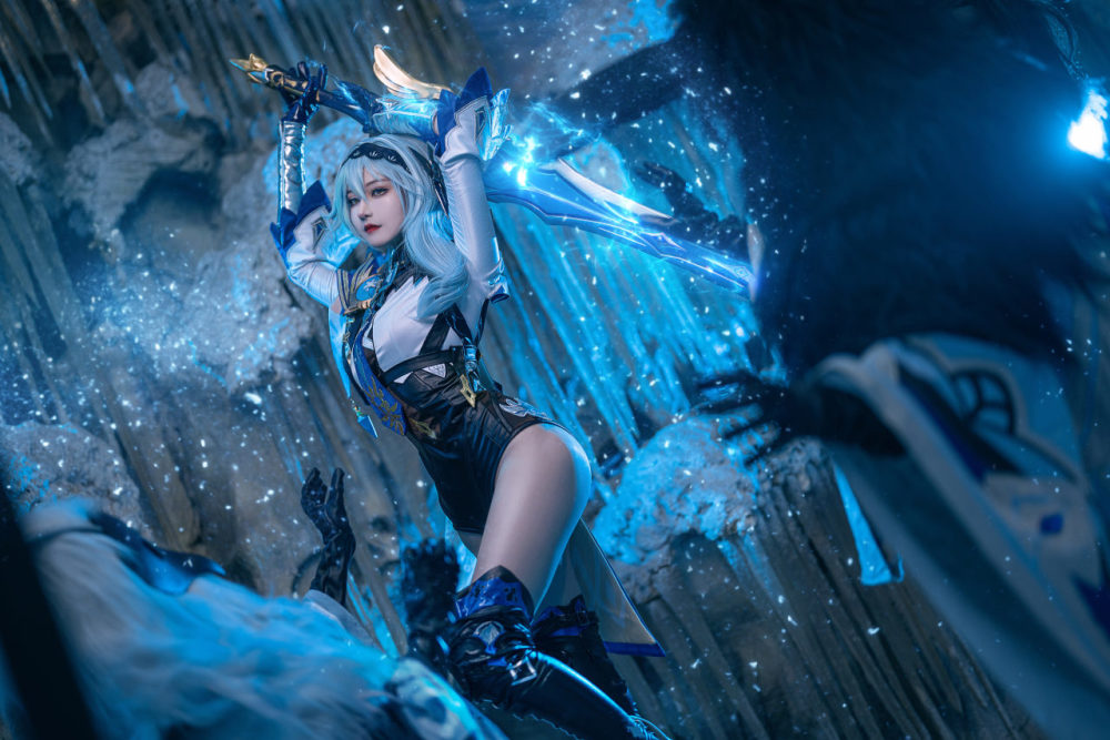 《原神》优菈cosplay_腾讯新闻