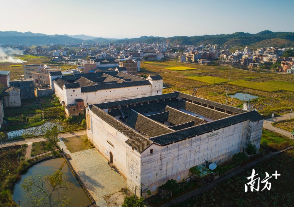 河源传统村落探访⑤和平县林寨镇林寨古村拥有全国最大四角楼古建筑群