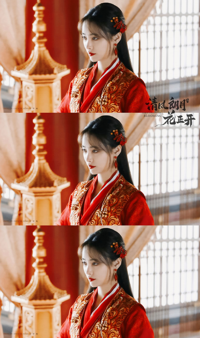 清风朗月花正开定档许佳琪古装又仙又美氛围感直接拉满