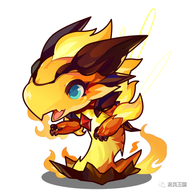 2022 洛克王国春节官宣——火系精灵王专场