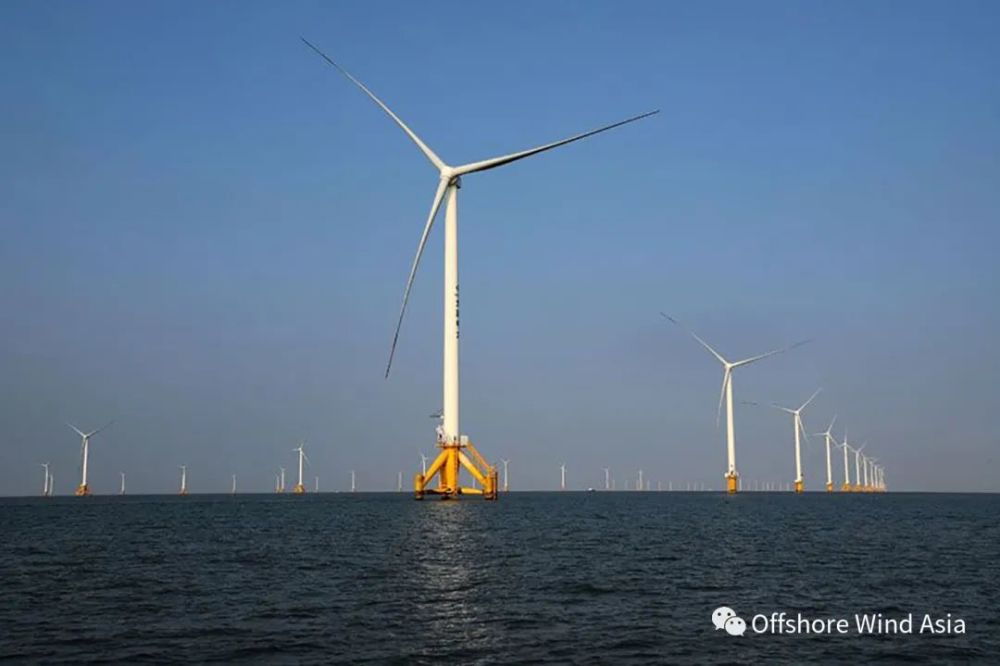 鹽城國能大豐h5海上風電項目併網啟動年發電量61億千瓦時