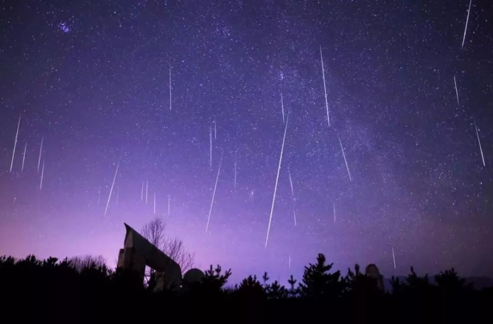 雙子座流星雨今晚進入峰值一年一度的流星雨之夜來了