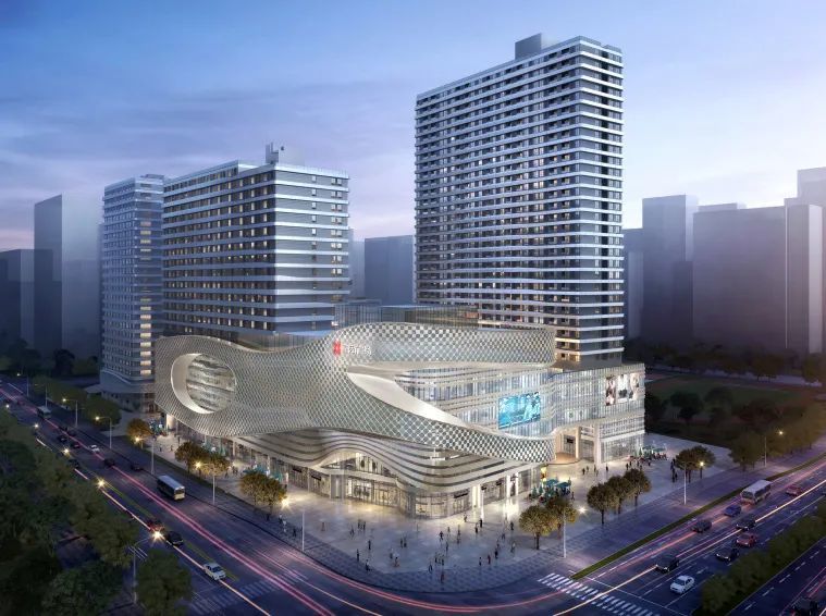 郑州鑫苑广场项目荣获2021年度最期待商业项目称号