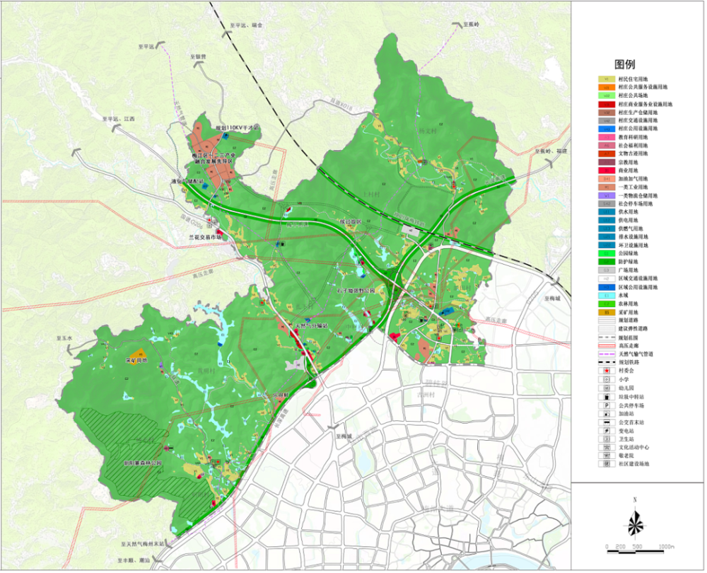 速看梅县梅江区最新规划要有大发展