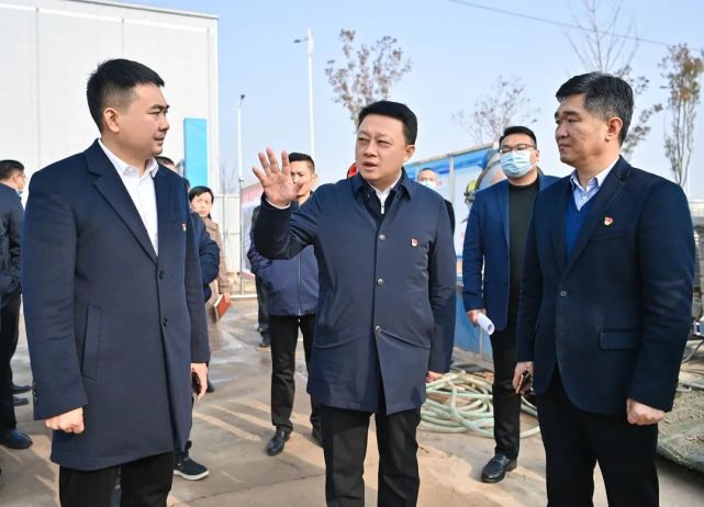 年底冲刺时刻苏伟实地调研推进重点项目建设