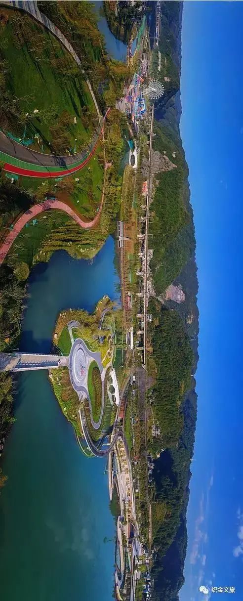 织金县凤凰生态湿地公园真美