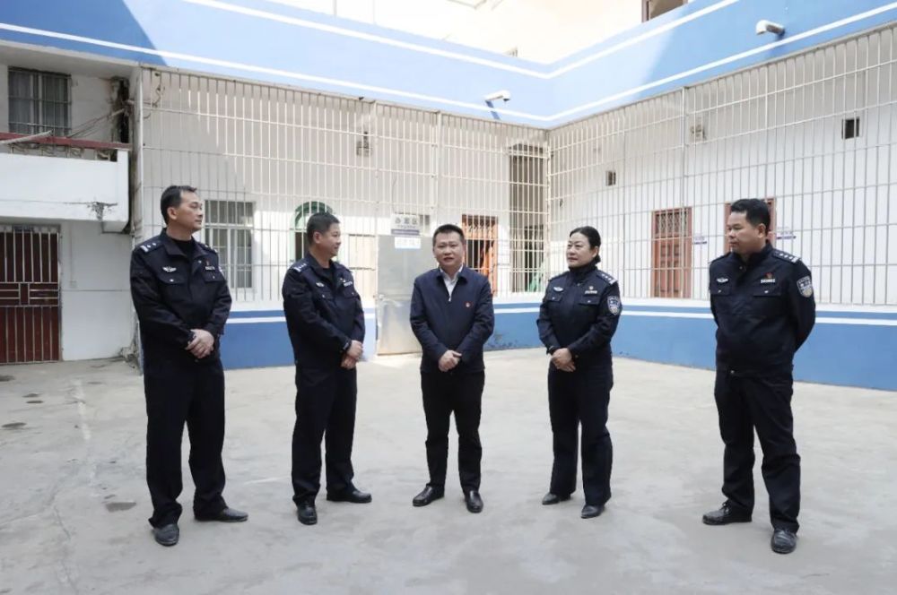 殷崇勇到八塘派出所调研指导工作