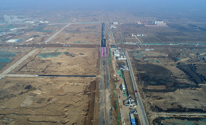 【雄安之声】雄安新区启动区首条主干道路全线贯通