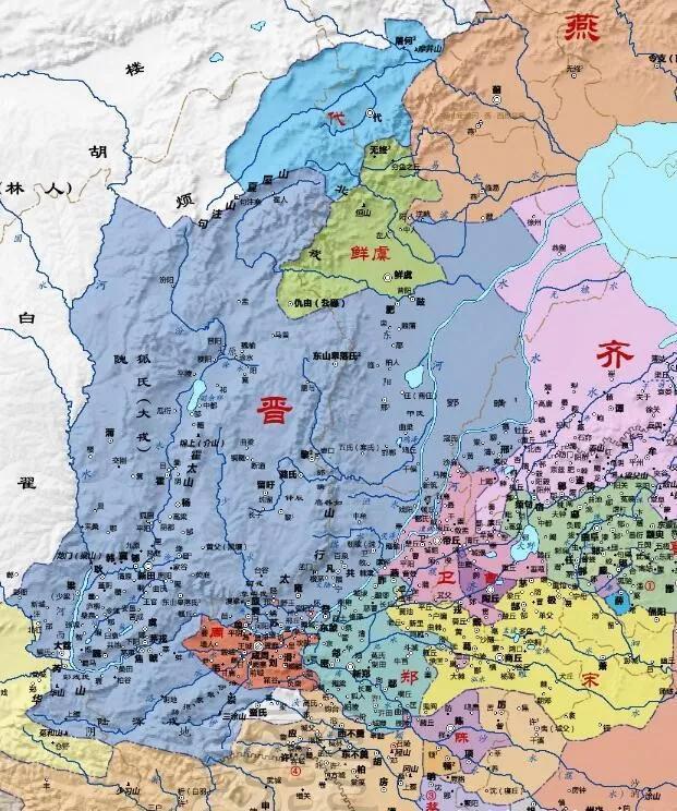 晋文公时与齐桓公,楚庄王和秦穆公,宋襄公(一说吴王阖闾,越王勾践)并