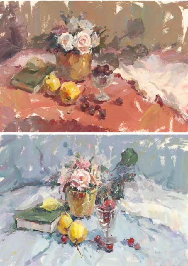 2021年中国美术学院校考色彩高分卷