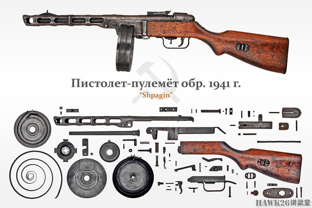 "苏联救星"ppsh41冲锋枪 外表朴实的战争利器 德军老兵诚意推荐_腾讯