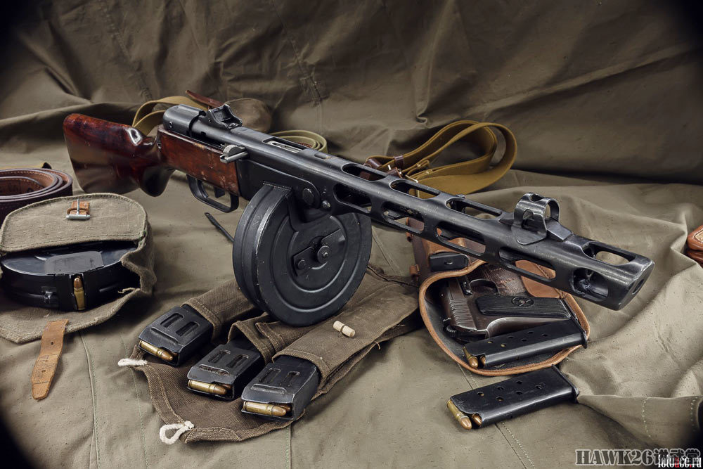 "苏联救星"ppsh41冲锋枪 外表朴实的战争利器 德军老兵诚意推荐_腾讯