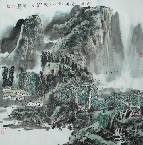 国家一级美术师张润生在贵阳开讲谈贵州山水画写生与创作