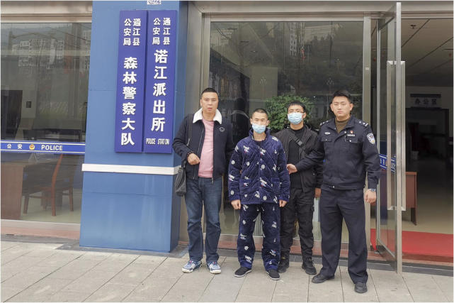 景飞呈 王珊 封面新闻记者 谢颖近日,巴中市通江县公安局诺江派出所