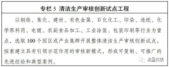 《“十四五”全国清洁生产推行方案》
