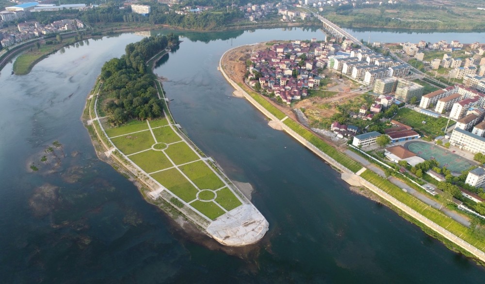 图片新闻麻阳锦江国家湿地公园天蓝水碧如诗如画