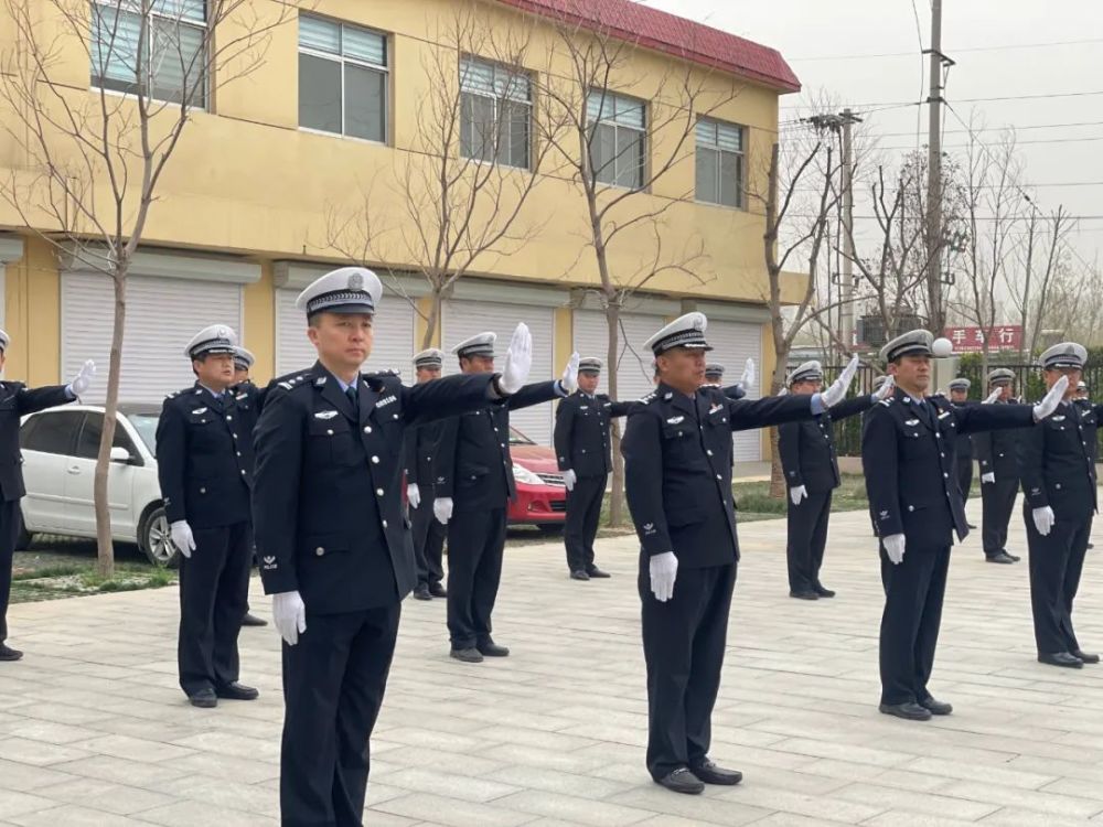阳谷温暖型警队建设上联下达纵通横融警务模式篇
