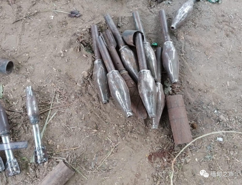 缅甸防卫军自制迫击炮,试炸视频曝光,火力不小