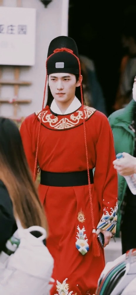 杨洋一席红衣cos展昭盛世美颜