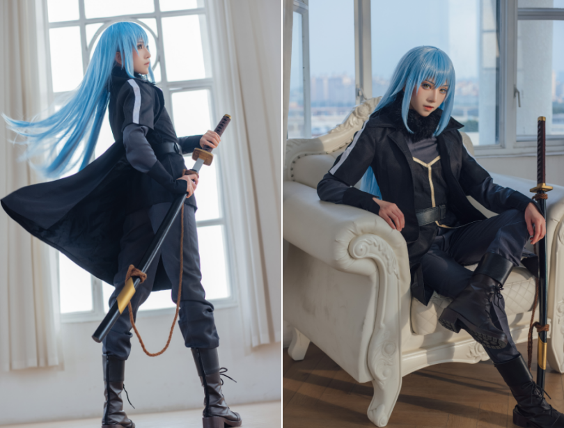 转生史莱姆手游公测一众00后cos魔王庆贺网友这眼神身材爱了