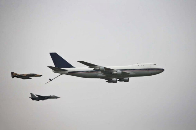 美国制造伊朗独享载油量超过200吨kc747加油机全球仅存一架