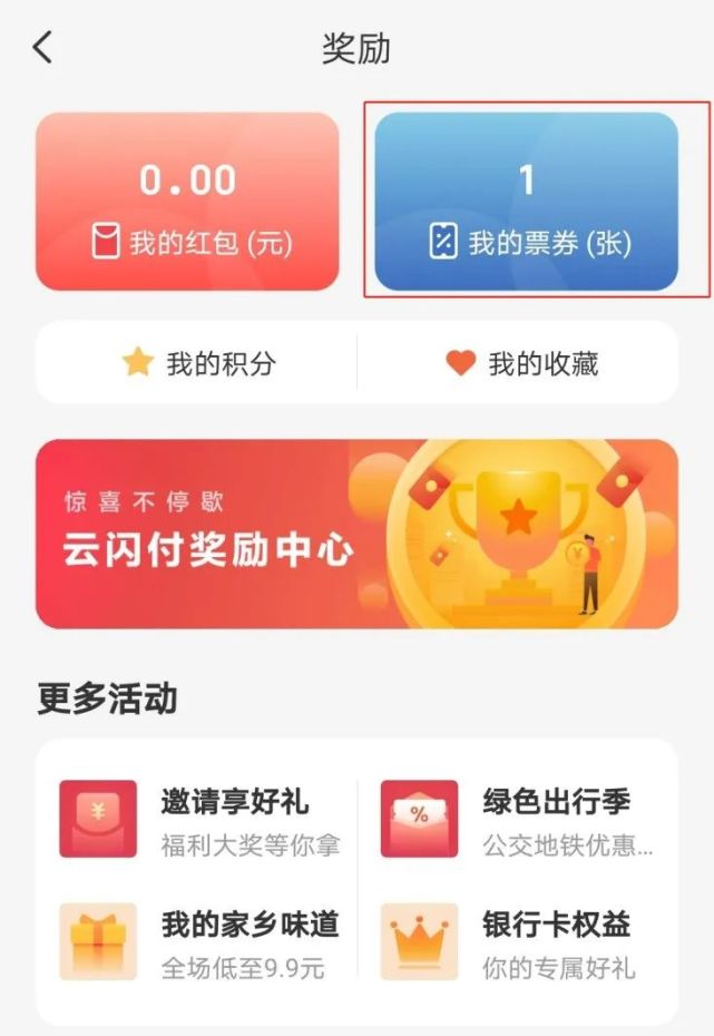 出示雲閃付app生成的