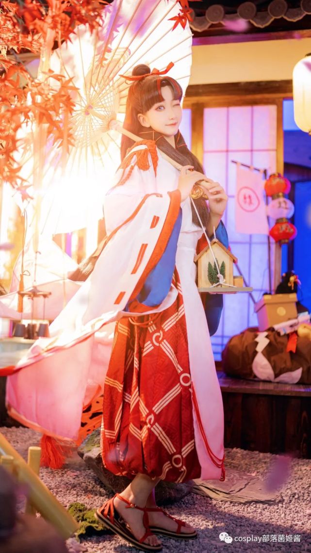 cos:阴阳师缘结神@风眠眠cos正片