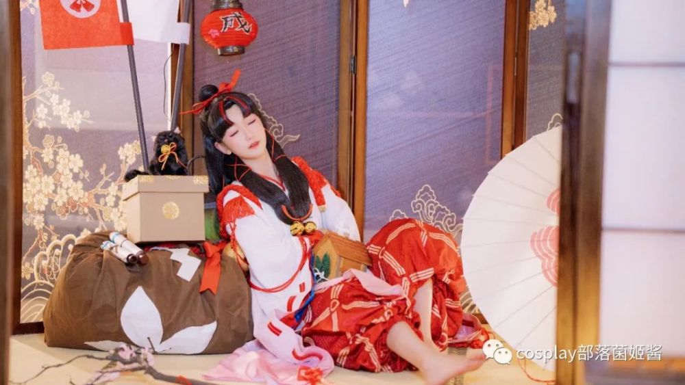 cos阴阳师缘结神风眠眠cos正片