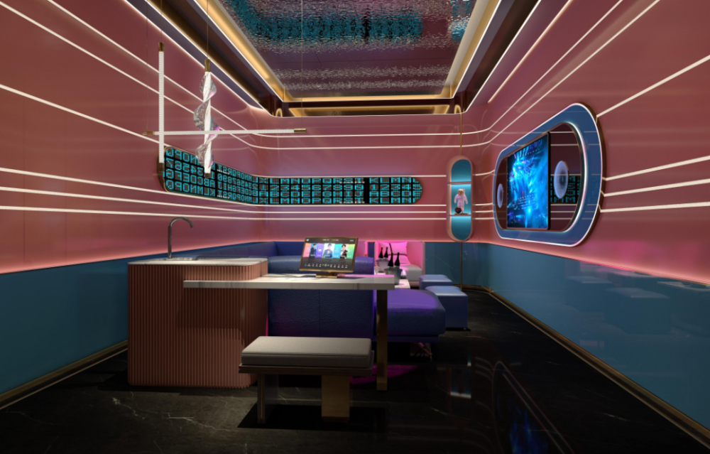 不管你是两个人的浪漫相约,还是三五好友的平常小聚,都有合适的包厢给