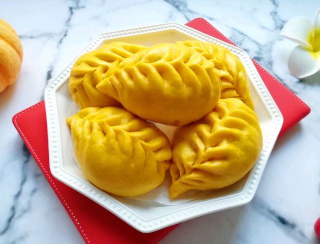 包子也能做出新花样自制南瓜豆角馅包子快手又美味