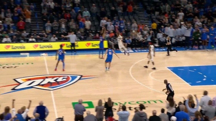 格拉汉姆61英尺超远三分压哨绝杀 nba过去25年之最_腾讯新闻