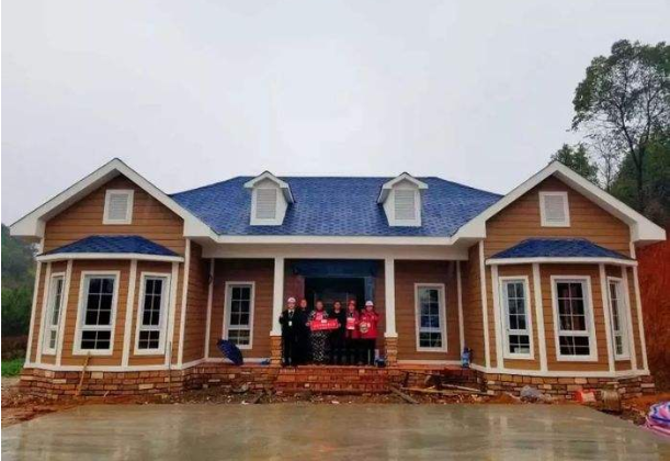 农村轻钢别墅房屋15万能盖成什么样